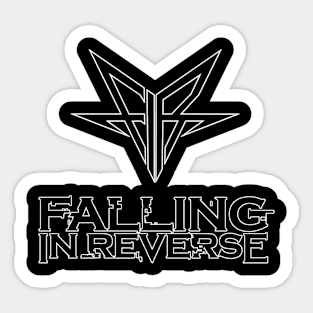 Falling In Reverse Rock Logo Sticker